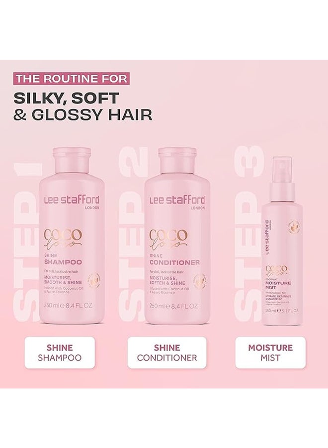 Lee Stafford بلسم لي ستافورد لندن كوكو شاين، يرطب، ينعم ويضيف لمعة للشعر الباهت، 250 مل - Image 4