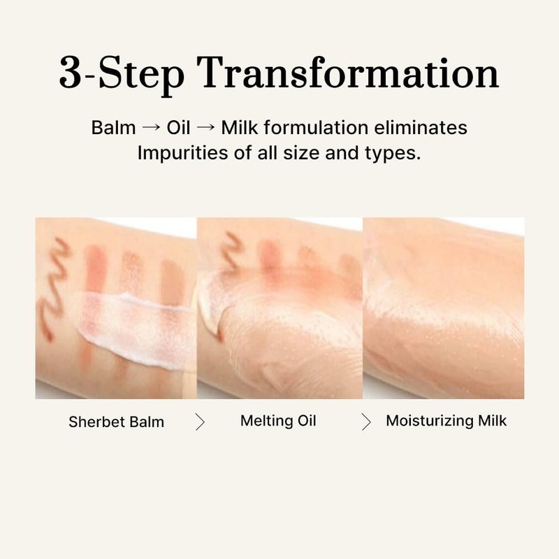 3words 8letters [3W8L] Pure Deep Cleansing Balm 3.38 oz | Makeup remover balm | Korean Skin care | Vegan Pore cleanser | Natural Deep Cleansing Balm for Sensitive & Dry skin - Image 5