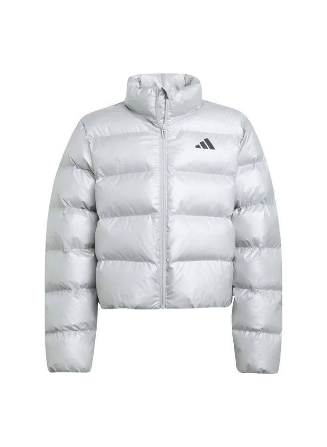 adidas Adidas J Sd Glam Jkt Silver Jacket Jackets For Kids