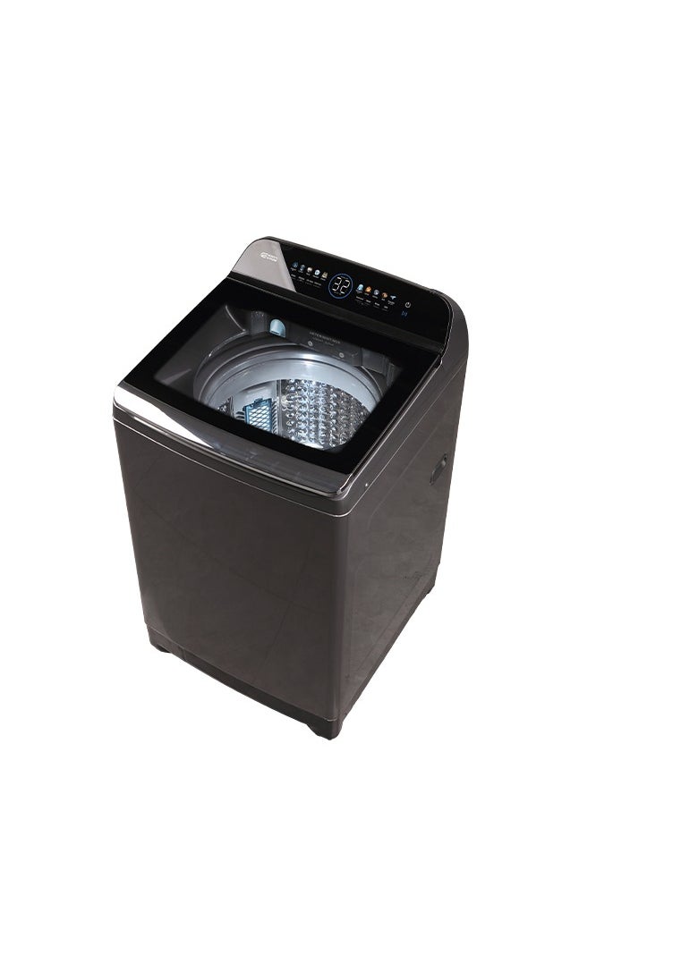 GENERAL SUPREME General Supreme Washing Machine Automatic Top Load 12 KG, 10 Programs, Dark Silver, GS12BT25KS  - Image 3