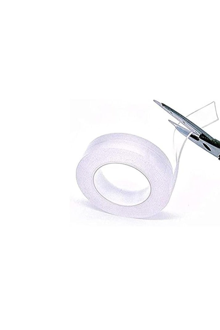 شريط لاصق دبل فيس عرضه2.5 سم - شفاف - Image 2