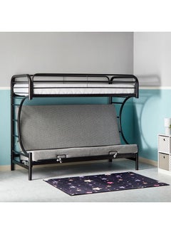 Home Box Urban Single Bunk Bed With Convertible Futon 140x165x190 cm  - Image 1