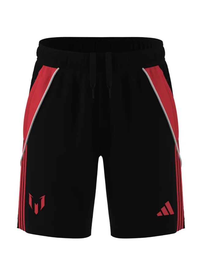 Adidas Adidas Messi Short Y Black Shorts (1/4) Shorts For Kids