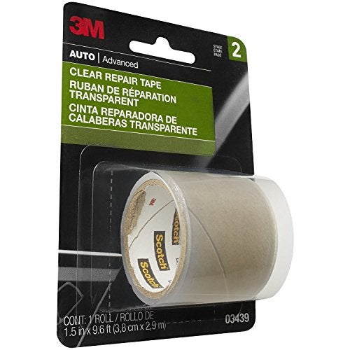 3M Clear Repair Tape, 03439, 1-1/2 in x 115 in - Image 1