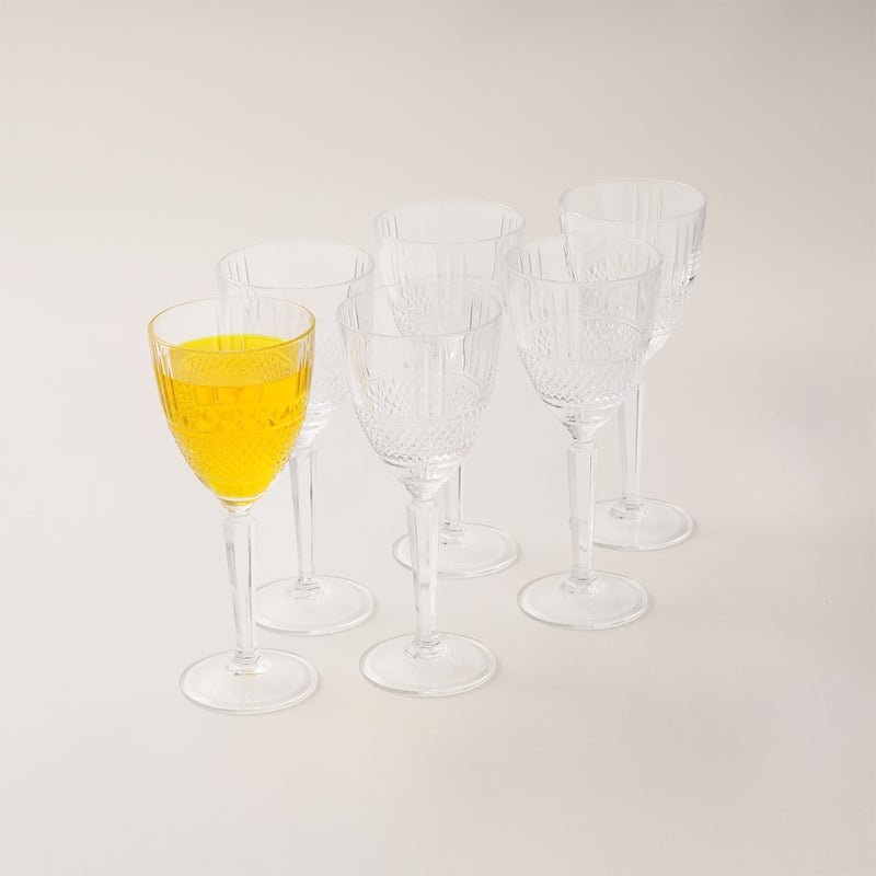 RCR brillante flute goblet set 6pcs, 18.7*18.7*18.7cm - Image 3