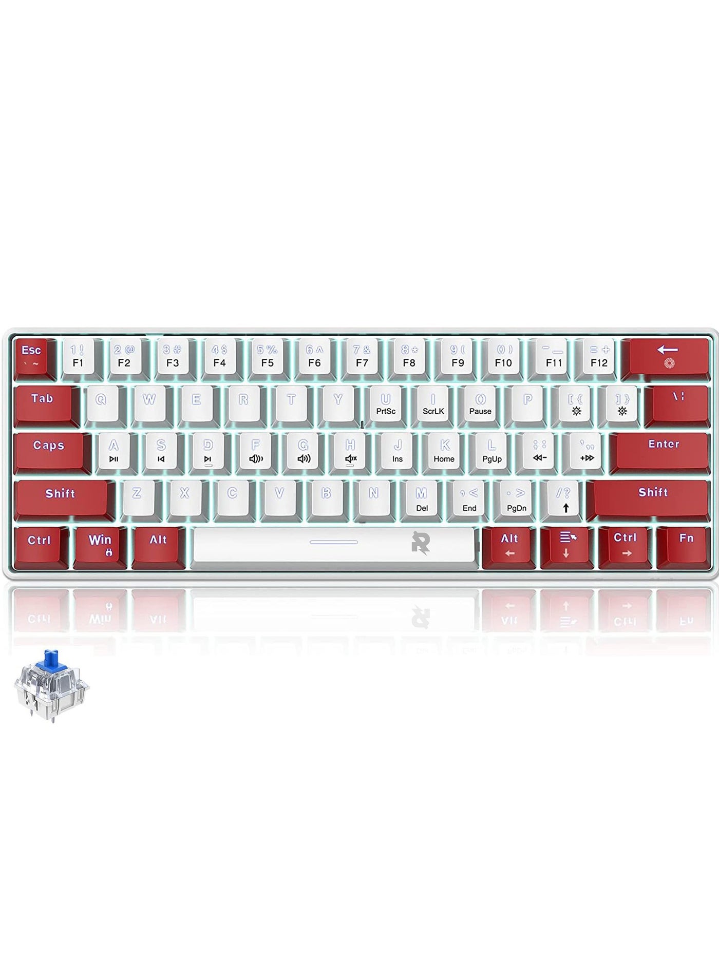 rockpow Rockpow 61keys Wired 60 Mechanical Gaming Keyboard Z722F46BB725467F45272Z