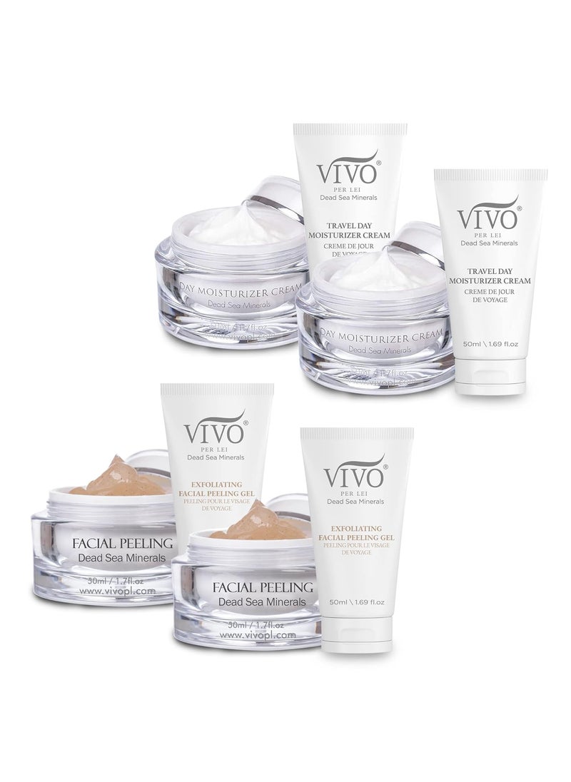 Vivo Per Lei - Vivo Per Lei 2 Pcs Day Cream  2 Pcs Facial Peeling by Vivo Per Lei - Image 1