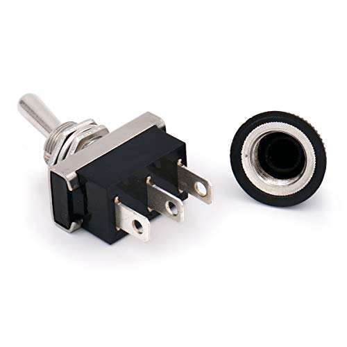 Baomain Car Toggle Switch SPDT ON-ON 3 Pin 2 Position 12V/25A with Waterproof Cover for Auto Car (1) - Image 5