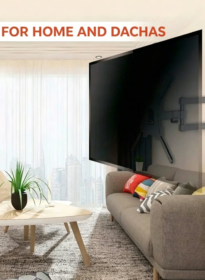 Bolivia's TV Wall Mount, Flexible and Adjustable, Suitable For 32''-55''TV, Maximum Load-Bearing Capacity 22kg, VESA Maximum Compatible 400*400mm, Can Be Used In Bedrooms, Living Rooms, Exhibition Halls - Image 5