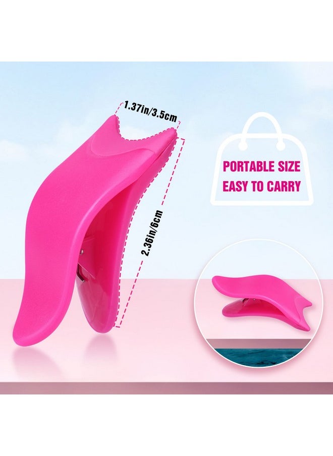 JIMIRE - False Eyelashes Applicator Tool Lashes Clip For Beginners Easy To Apply Eyelashes Daily Use Buddy Tool Pinzas Para Pestañas (Plum) - Image 1