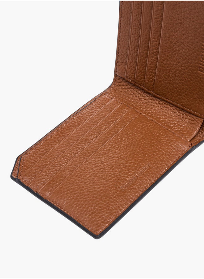Men's Textured Bi-Fold Wallet