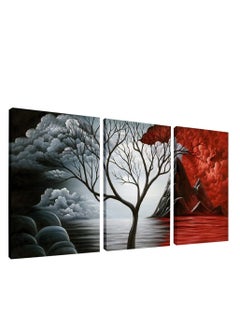 Decorior Billboard, 3 pieces, 90 cm x 42.5 cm, 30 mm thick, with high-quality digital printing - UV layer to protect against scratches and color protection  - Image 1