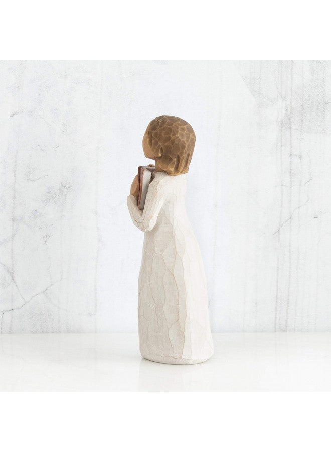 Willow Tree Willow Tree Love of Learning, Open Books, Open Minds, A Gift for Graduates, Students, Teachers, Caregivers, to Celebrate Special Accomplishments and Milestones, Sculpted Hand-Painted Figure - Image 3