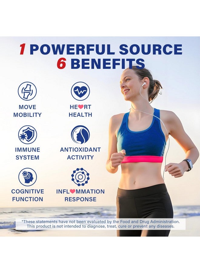 NEVISS زيت كريل أنتاركتيكا أوميغا 3 كبسولات لينة 1200 ملغ (صنع في الولايات المتحدة) مع الفوسفوليبيدات، الكولين والأستازانتين، مصدر مستدام لأوميغا-3 EPA، DHA يدعم الدماغ، مضاد للأكسدة والمناعة، بدون تجشؤ سمك، 120 قطعة - Image 5