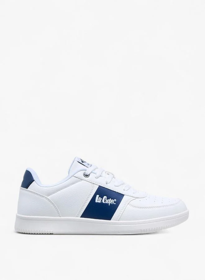 Lee Cooper Men's Panelled Lace-Up Sneakers
