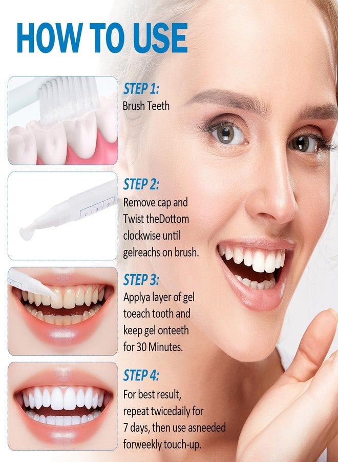 KTSAY Teeth Whitening Pen - Professionally Stain Removal Teeth Whitening Gel Formula, No Sensitivity Effective Teeth Whitener, Mint (0.11 Fl Oz (Pack of 4 - Image 4