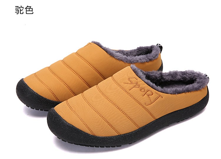 2024 Independent Station Outdoor Travel Plus Size Indoor Cotton Slippers - Image 1