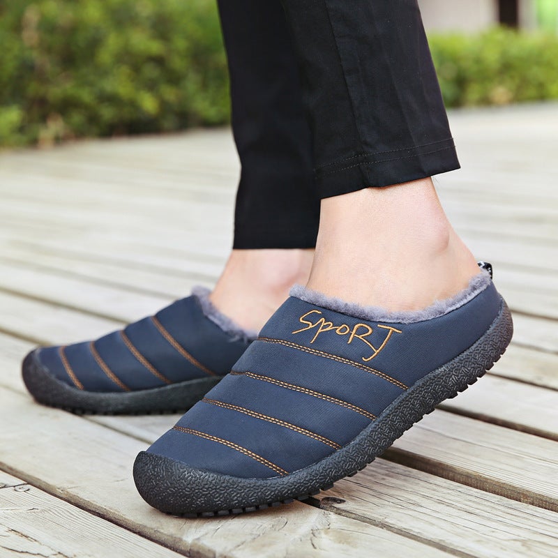2024 Independent Station Outdoor Travel Plus Size Indoor Cotton Slippers - Image 4