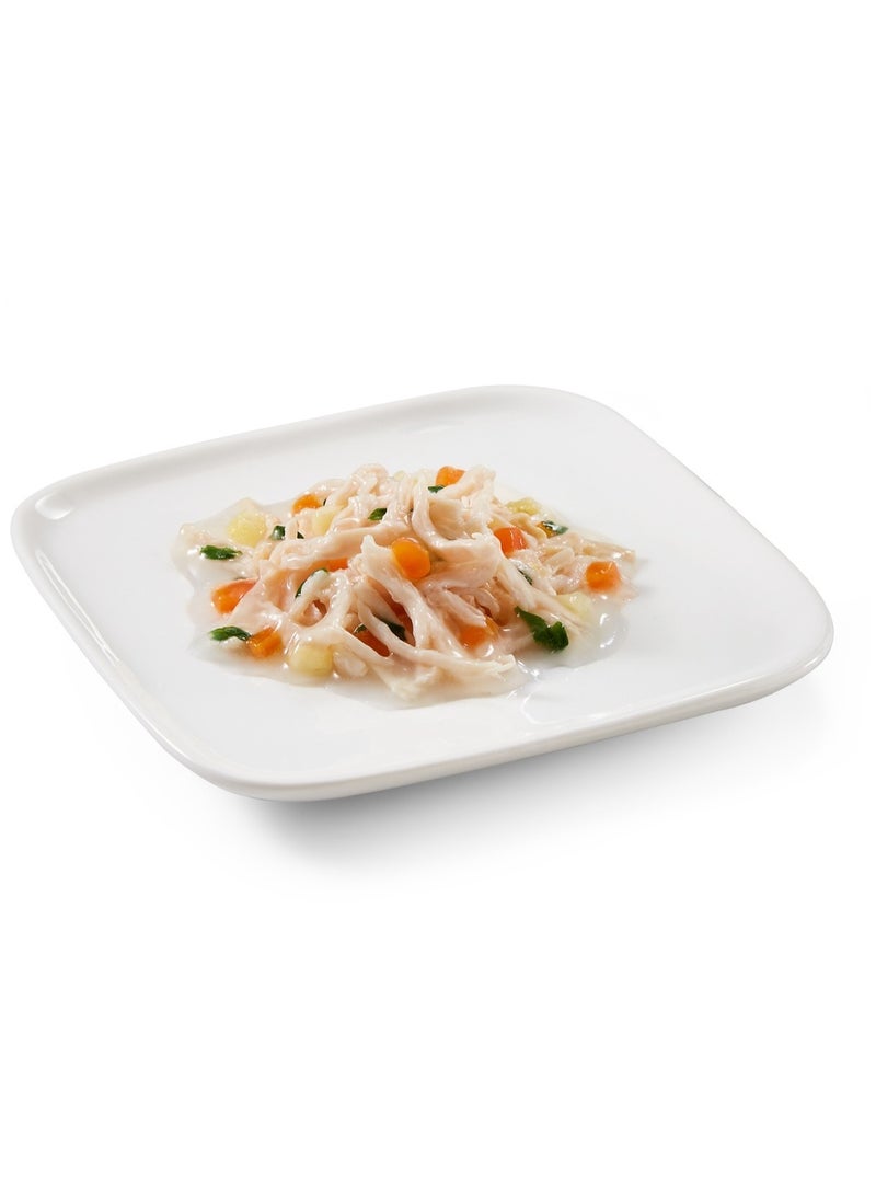 شيسر طعام شيسير الرطب للكلاب، بنكهة الدجاج مع البطاطس والجزر، 14 علبة × 85 غرام، عبوة من 14 علبة - Image 4