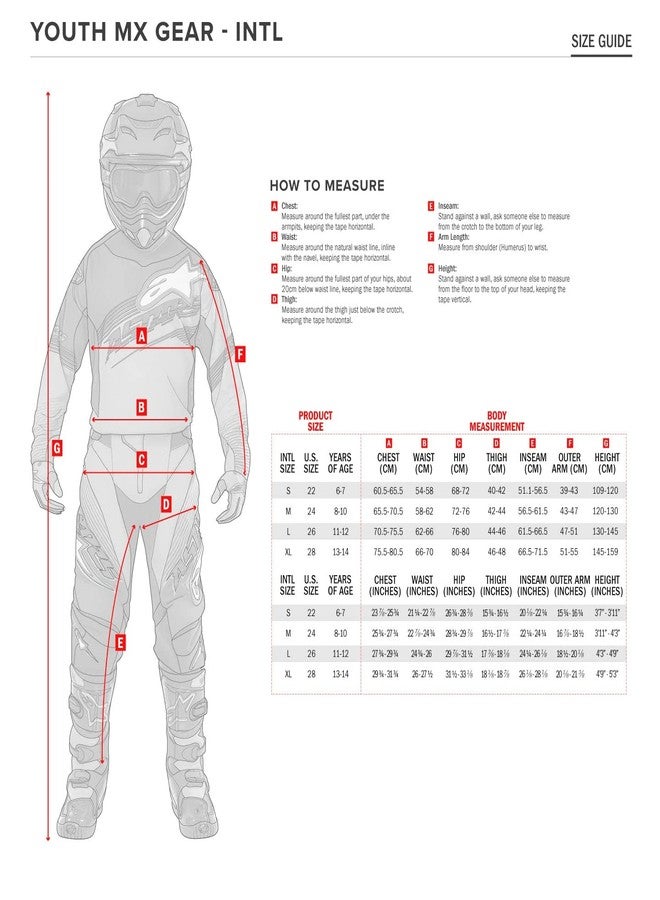 ألباين ستارز قميص موتوكروس أسود/أبيض من ألبينستارز للشباب، طراز هانا - Image 3