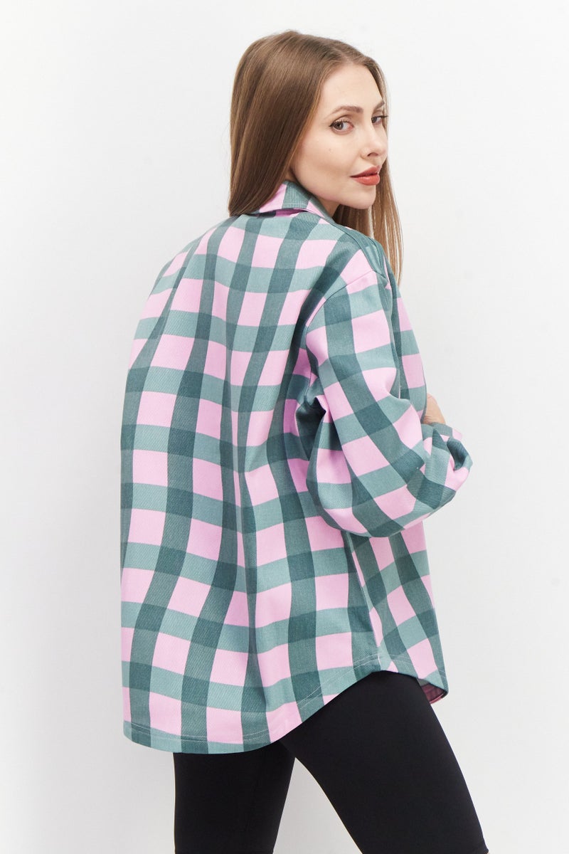 adidas Originals Women Sportswear Fit Log Sleeve Outdoor Top, Pink - Image 4