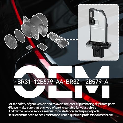 AdvanEX حساس تدفق الهواء AdvanEX MAF متوافق مع فورد F-150/250/350/450/550، E-350/450 سوبر ديوتي، فليكس، فيوجن، لينكولن نافيجيتور، MKS، MKT، يستبدل BR31-12B579-AA، BR3Z-12B579-A - Image 4