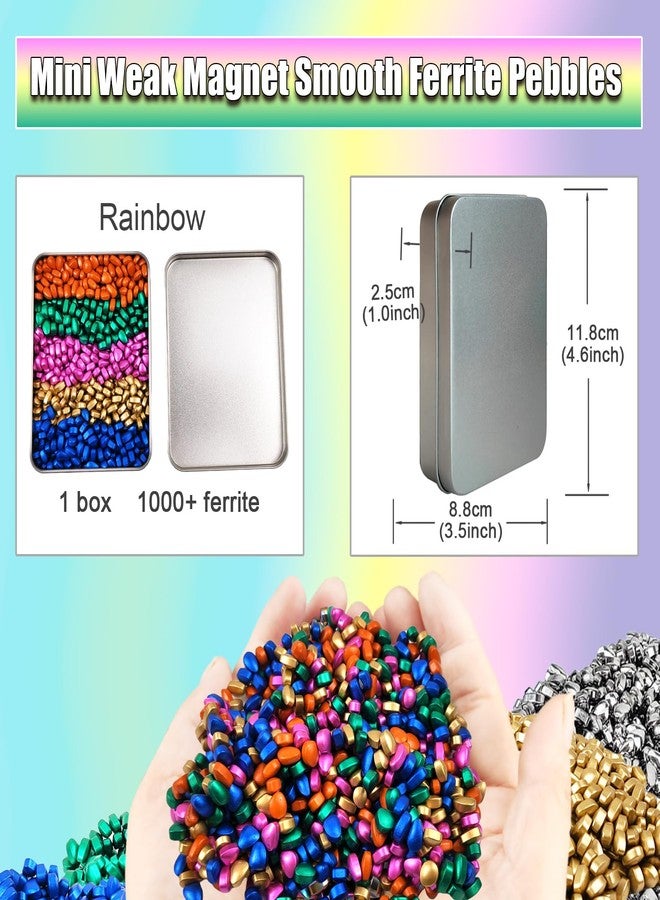 معجون الفريت المغناطيسي، أكثر من 1000 حبة صغيرة من الفريت الناعم بمغناطيس ضعيف، خرز مغناطيسي صغير، ألعاب لتخفيف التوتر للكبار في المكتب، كرات مغناطيسية صغيرة، ألعاب لتخفيف التوتر للكبار ولمن يعانون من اضطراب فرط الحركة ونقص الانتباه. - Image 2