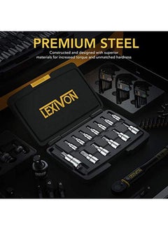 Generic Torx Bit Socket Set Premium S2 Alloy Steel 13 Piece Star T8 T60 Set Enhanced Storage Case Lx 143  - Image 2