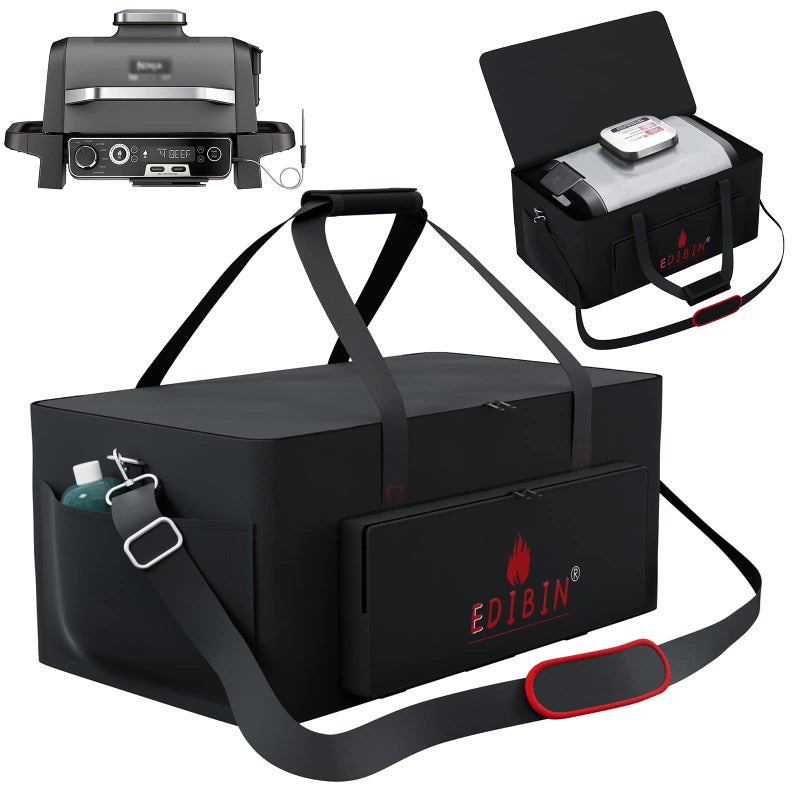 EDIBIN Grill Carry Bag Fit for Ninja OG701 Woodfire Outdoor Grill, Fits Ninja OG751 Woodfire Pro Outdoor Grill,Carrying Case for Ninja Woodfire Outdoor Grill - Image 1