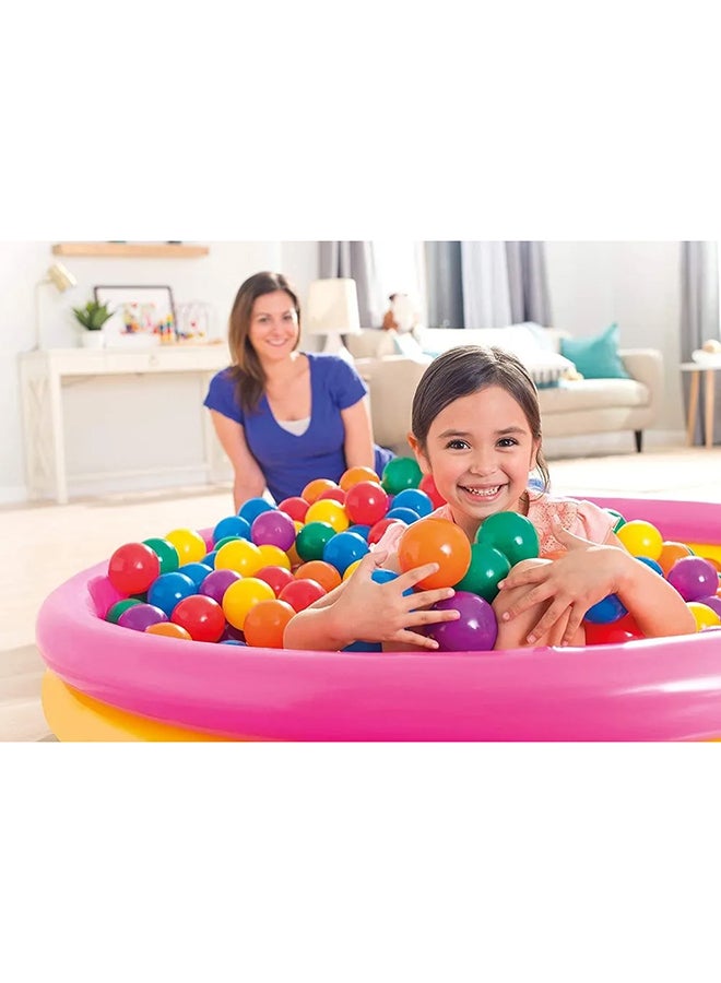 INTEX 100-Piece Bouncing Ball Set 58x18x18inch - Image 3