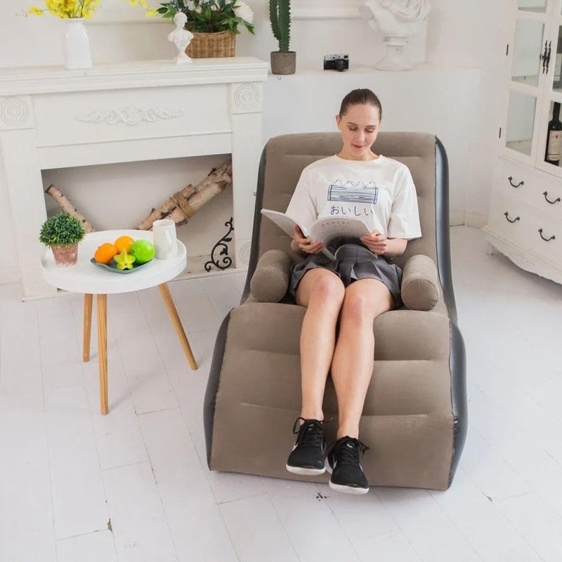 Sarjak Inflatable Air Sofa Set Portable Sofa Chair for Home Living RoomOutdoor Travel Camping Outdoor Use Quick Inflate Comfortable Lightweight New AIR Sofa Set - Image 2