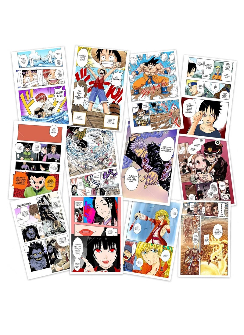 Poster 48 Pieces Anime Posters Home Wall Decoration  - Image 2