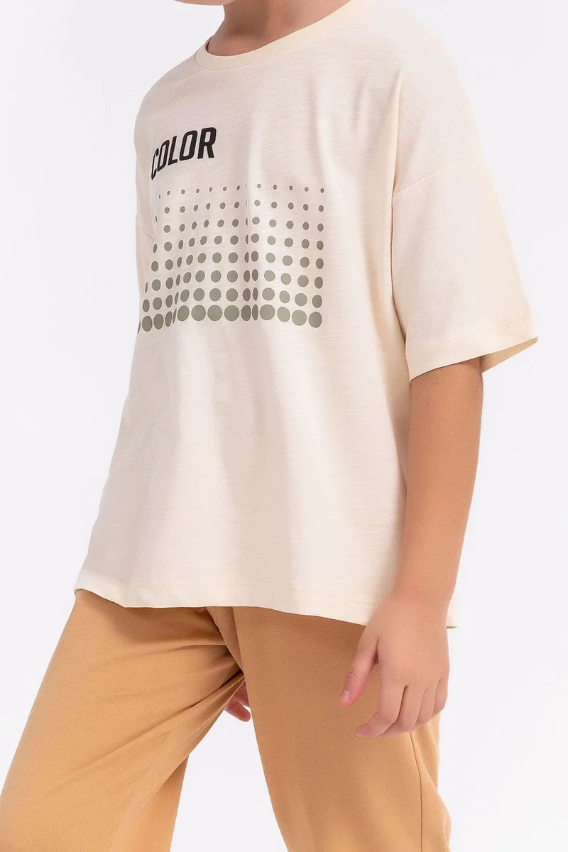ارنيتا Color Ivory Casual Girls Pajama Set