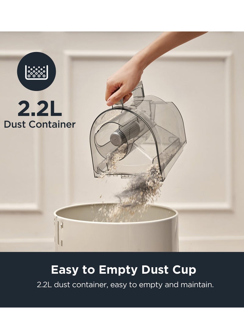 EUREKA 2000W Vacuum Cleaner 3 L Dust Cup Cyclone Filtration Canister Bagless Vacuum Cleaner Washable Fliter for Pet Hair, Carpet, Tile, 220V, Apollo - Image 4
