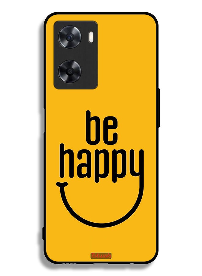 Tolwak Oppo A77s Protective Case Cover Be Happy - Image 2