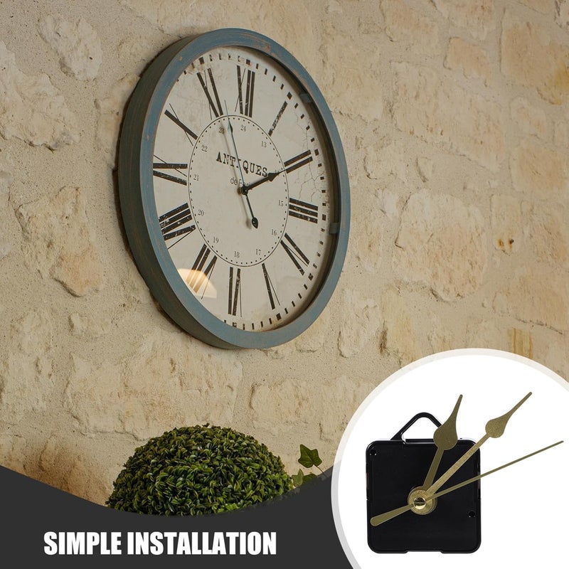 Clock Mechanism with Replaceable Clock Hands Silent Clock Movement for DIY Wall Clocks Lightweight and Easy to Install Compatible with Clock Designs - Image 4