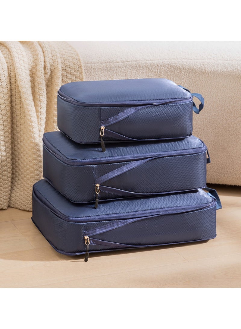 EBMINI Travel Clothing Compression Storage Bag Three Piece Set 