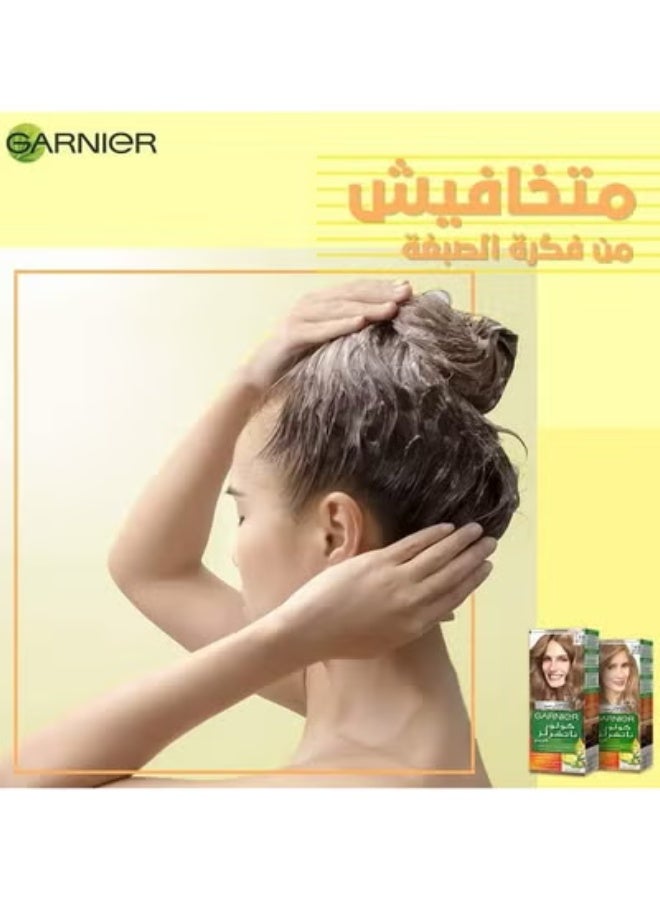 Garnier Color Naturals Permanent Creme Hair Color - 8.11 Deep Ashy Light Blonde 112 ML - Image 2