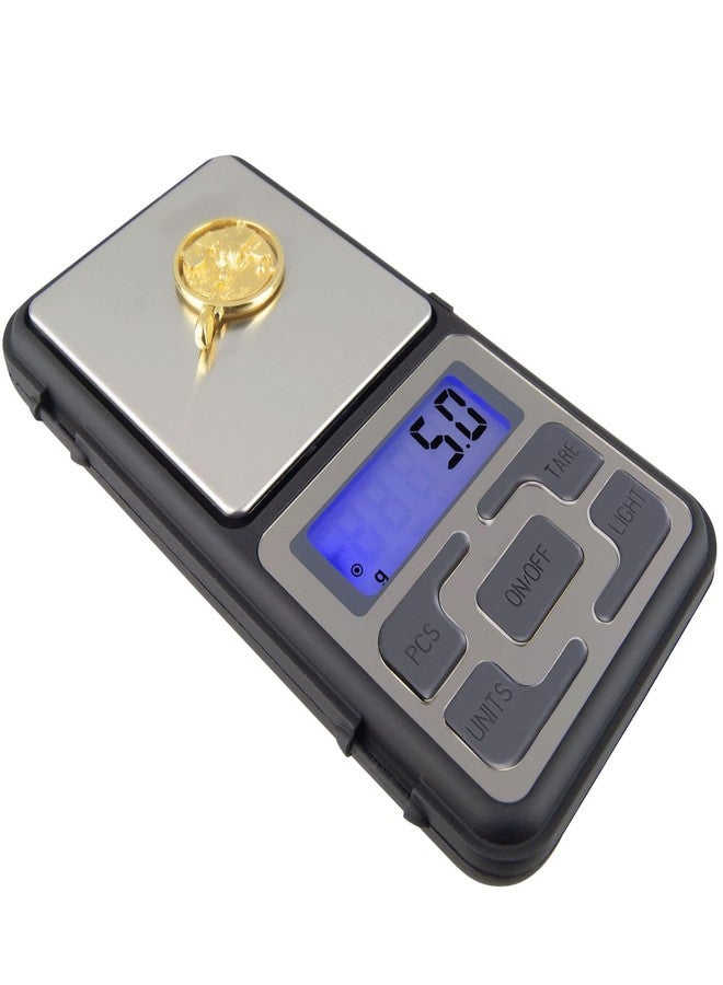 GemOro Platinum MP601 Jewelry Scale | Durable Precise Jewelers Premium Class Pocket Kitchen Scale | Digital Precision Tool | Expert Professional Reading & Accuracy 600g x 0.1g - Image 1