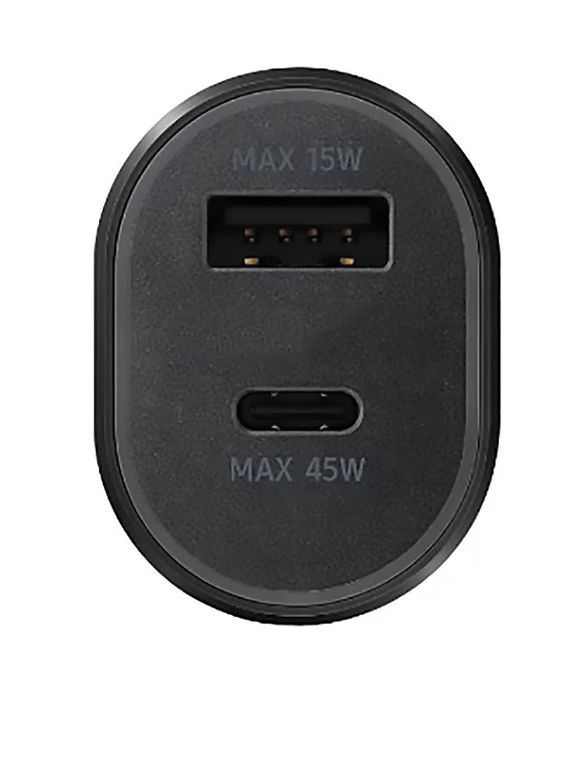 Excefore Super Fast Dual Car Charger 45W and 15W Two Ports EP-L5300XBEGWW Black - Image 4