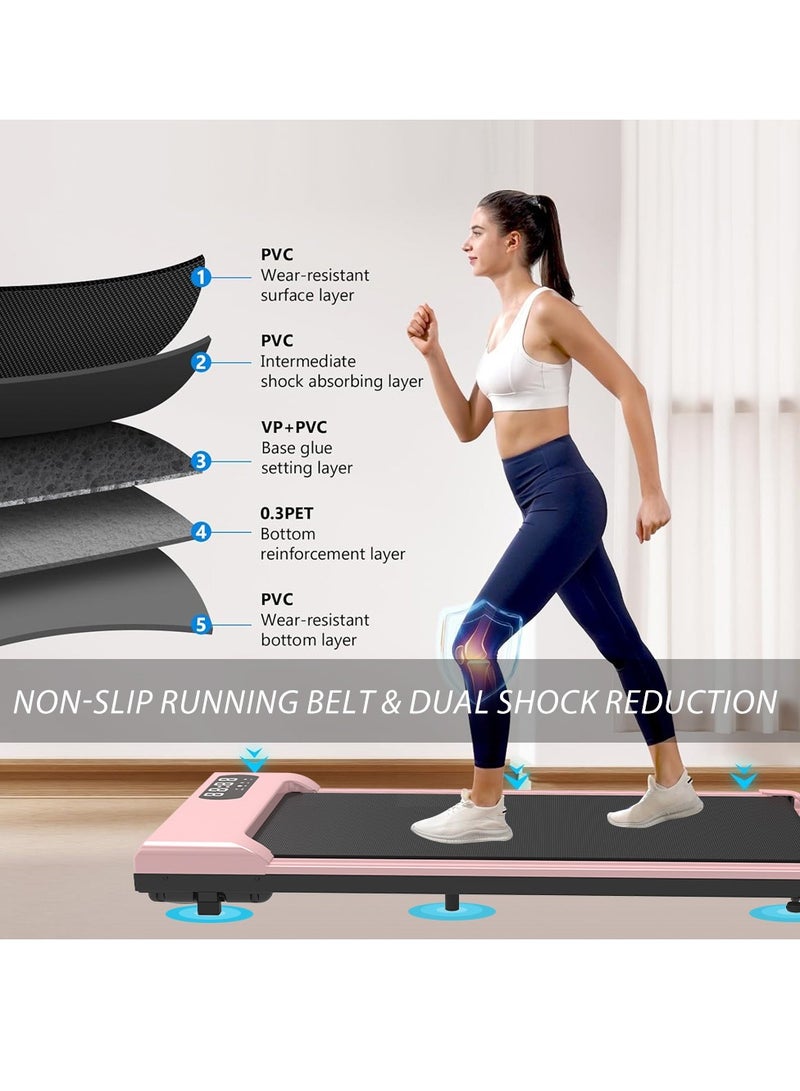 Generic Compact Treadmill, Ultra Slim Electric Treadmill, Portable Walking Pad Running Device for Home and Office PK  - Image 2