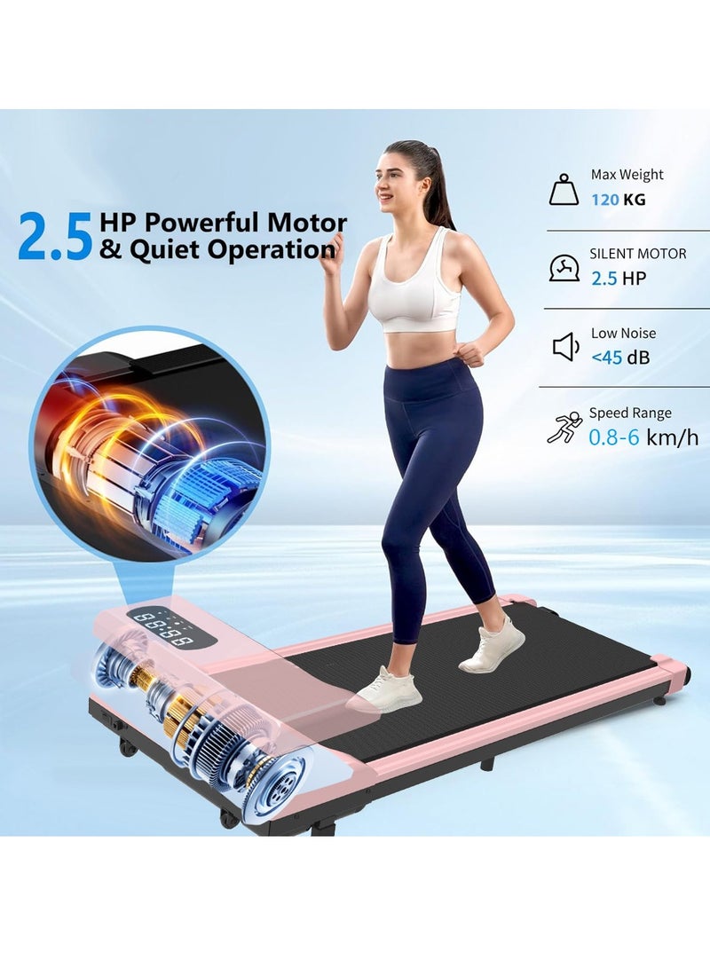 Generic Compact Treadmill, Ultra Slim Electric Treadmill, Portable Walking Pad Running Device for Home and Office PK  - Image 3