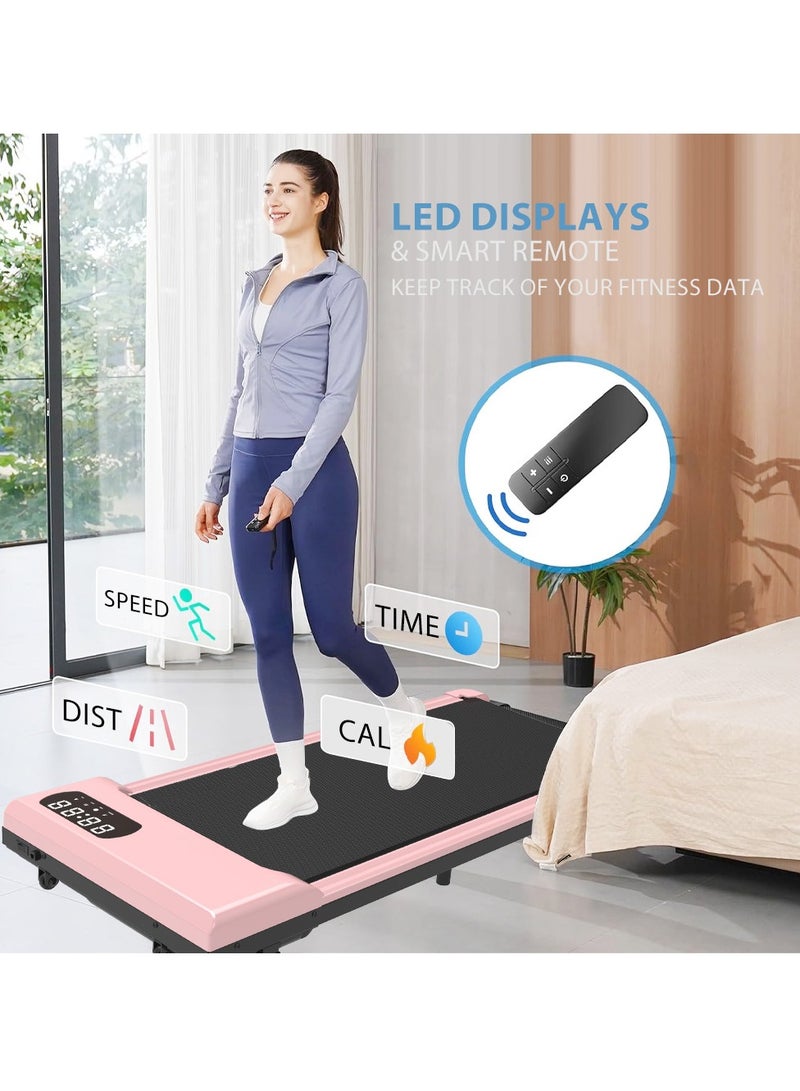 Generic Compact Treadmill, Ultra Slim Electric Treadmill, Portable Walking Pad Running Device for Home and Office PK  - Image 4