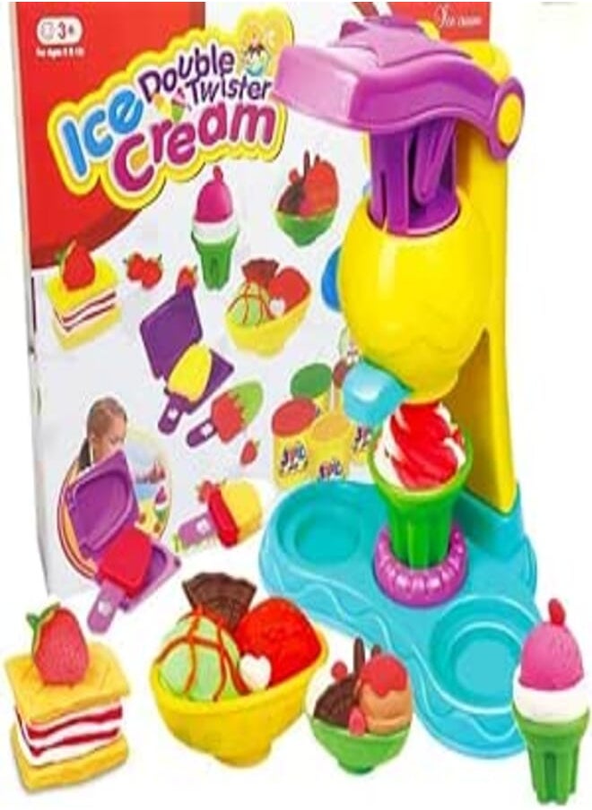 Generic - Clay Ice Cream Maker Toy For Kids Multi Color - Image 1