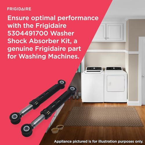Frigidaire 5304491700 Washer Shock Absorber Kit for Washing Machines, Black - Image 5