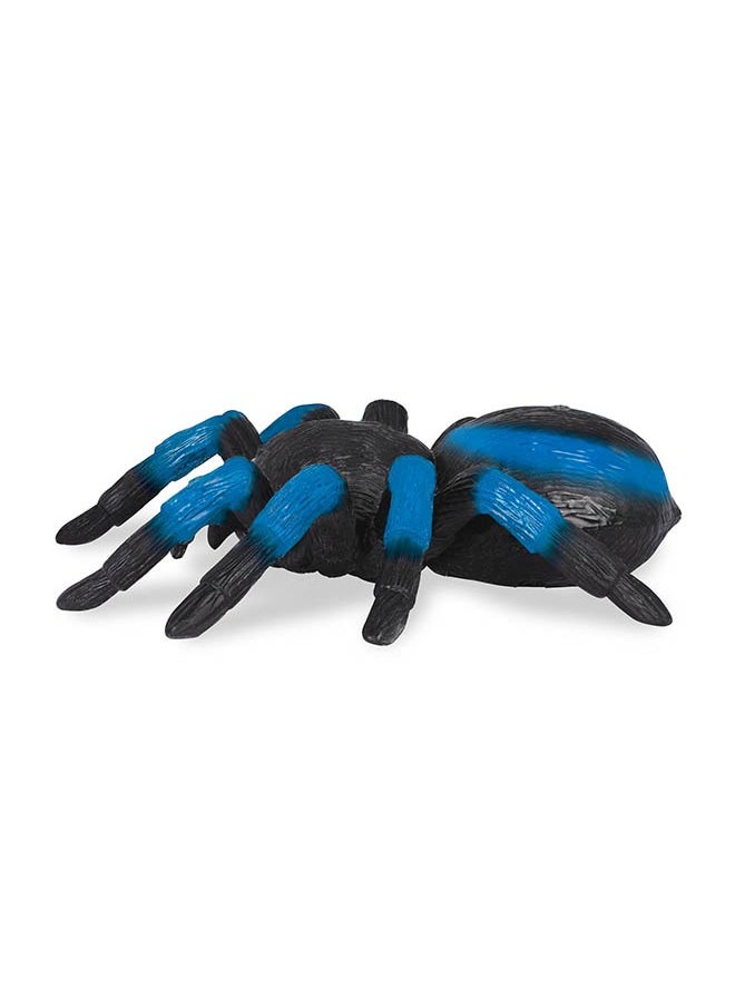 Terra by Battat Remote Control Spider for Kids – RC Tarantula with LED Eyes – Realistic Animal & Moving Legs – Fast-Moving & 360 Spin – Blue Tarantula – 6 Years +  - Image 5