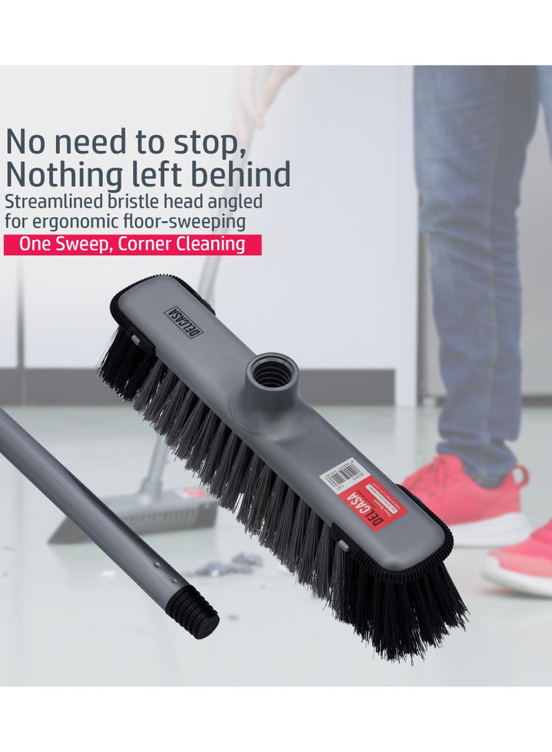 DELCASA Floor Broom Long Floor Broom With Strong Handle DC2412 - Image 2