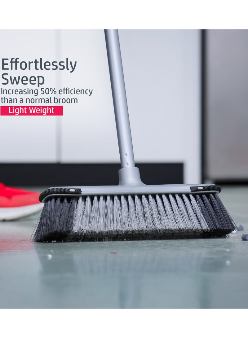 DELCASA Floor Broom Long Floor Broom With Strong Handle DC2412 - Image 5