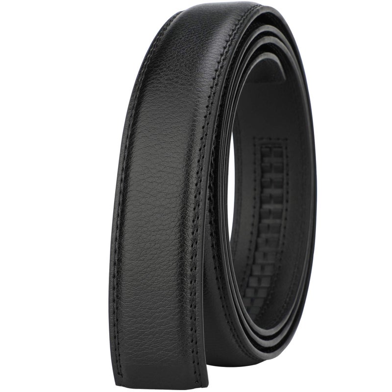 Lavemi Replacement Belt Strap for Rachet Belt, Width: 1 3/8"(Black 51") - Image 1