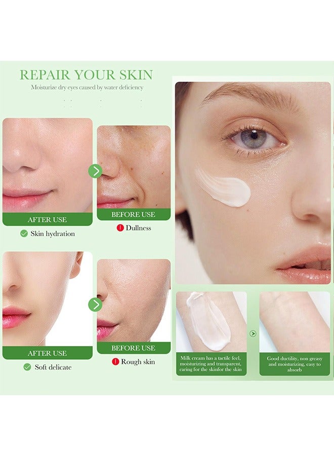 BIOAOUA Centella Asiatica Nourish Repair Face Cream, Centella and Ceramide Complex, for Soothing Dryness Moisturizing Face Skin Care - Image 4